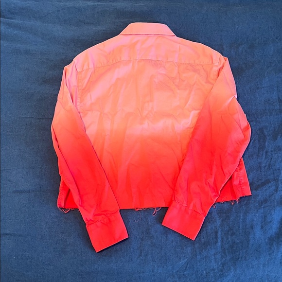 Raquel Allegra Orange Ombre Oxford - Picture 3 of 4